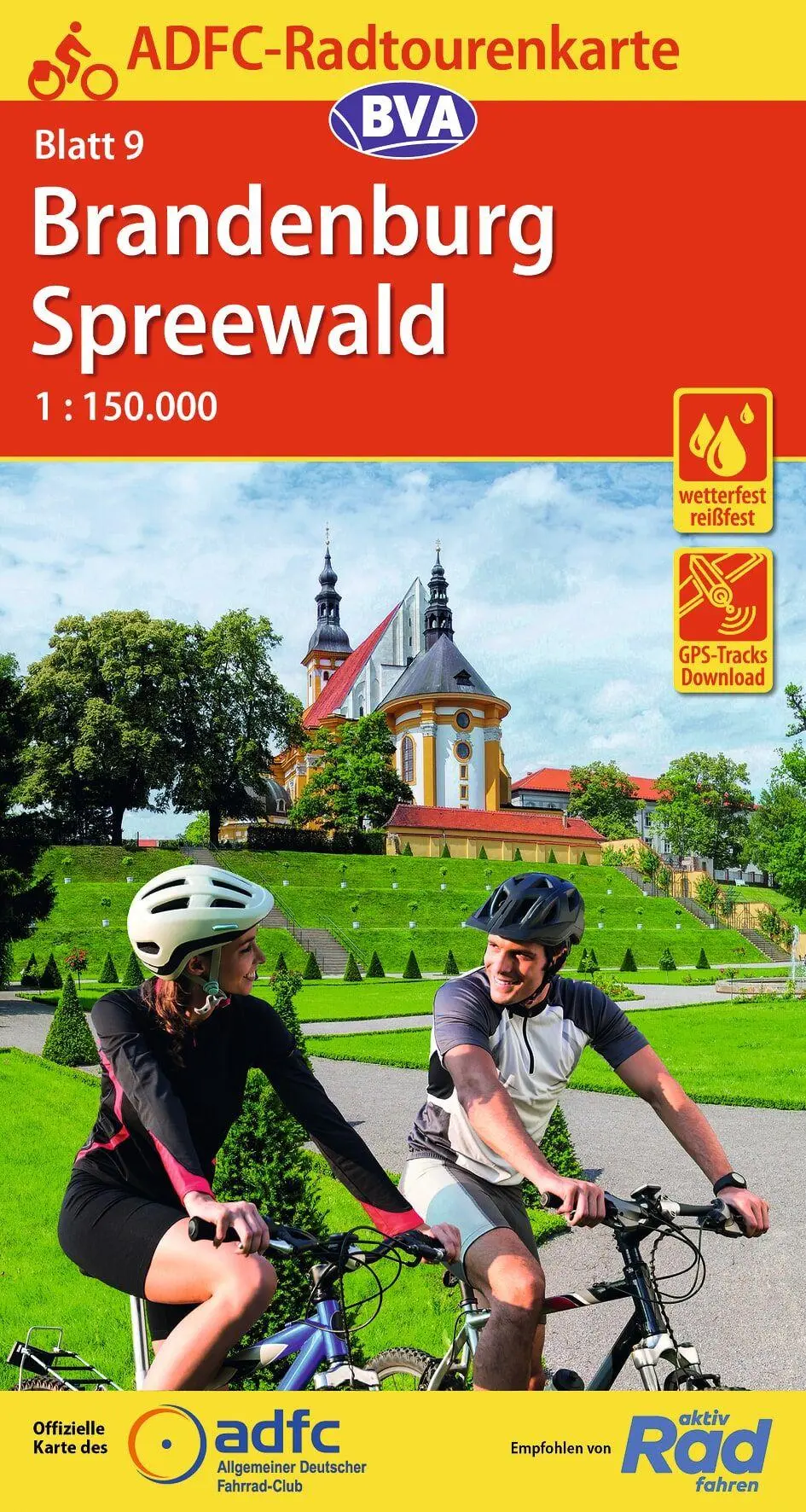 Cover: 9783969900420 | ADFC-Radtourenkarte 9 Brandenburg Spreewald 1:150.000, reiß- und...