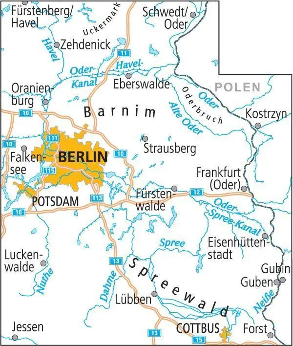 Bild: 9783969900420 | ADFC-Radtourenkarte 9 Brandenburg Spreewald 1:150.000, reiß- und...