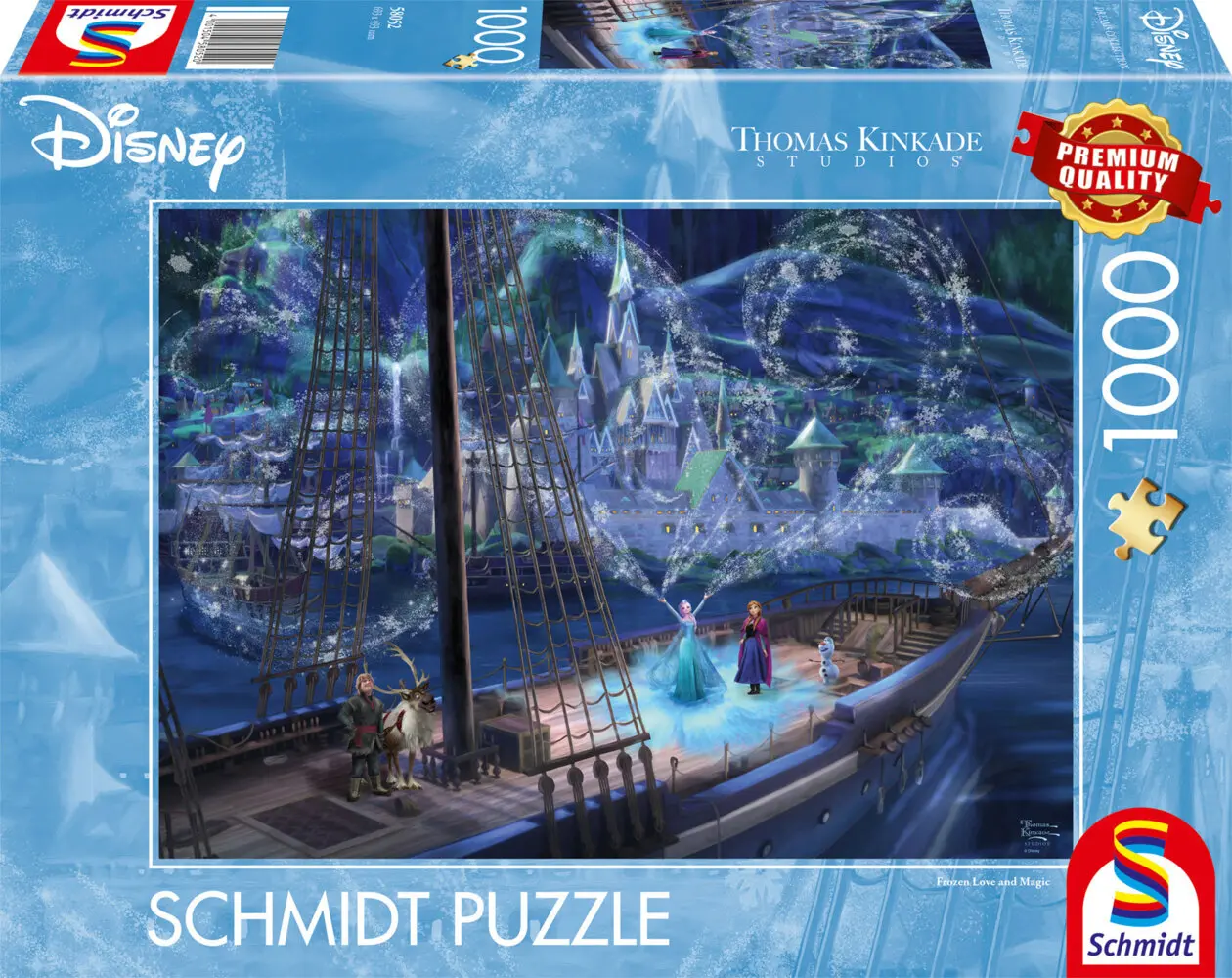 Cover: 4001504580520 | Disney, Frozen, Love and Magic | Spiel | Schachtel | 58052 | Deutsch