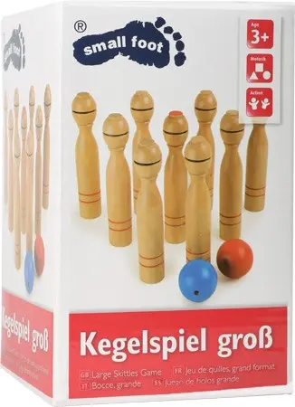 Cover: 4020972010520 | small foot 1052 - Kegelspiel, groß | 1052 | Deutsch | 2016 | Legler