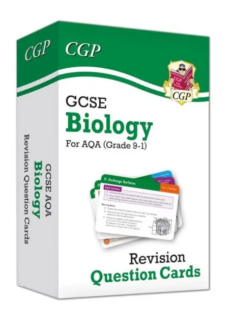 Cover: 9781789080520 | GCSE Biology AQA Revision Question Cards - Q&amp;A cards for quick...