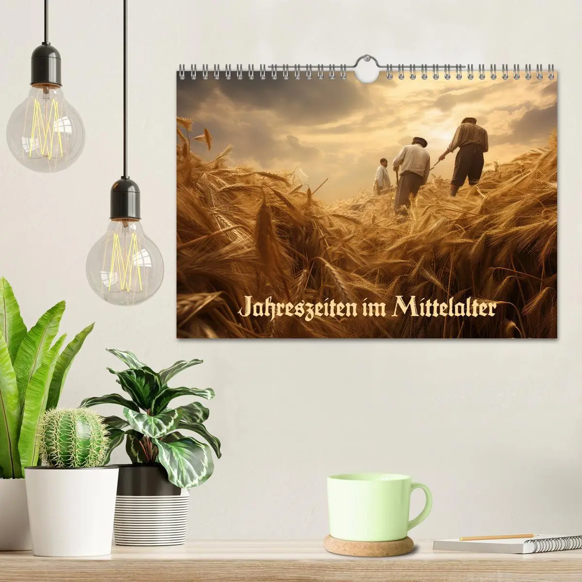 Bild: 9783457370520 | Jahreszeiten im Mittelalter (Wandkalender 2026 DIN A4 quer),...