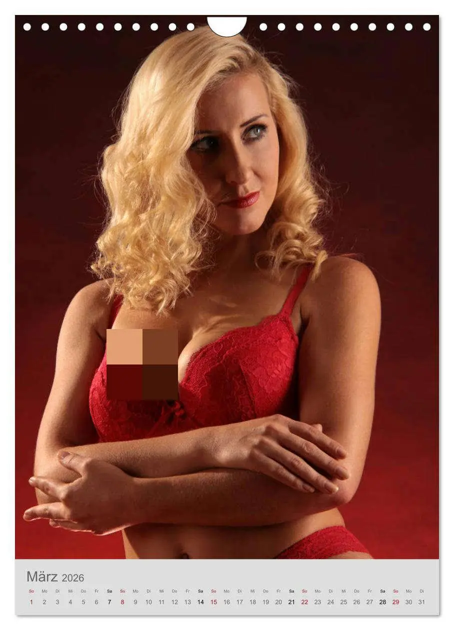Bild: 9783516390520 | Wäsche rot weiß (Wandkalender 2026 DIN A4 hoch), CALVENDO...
