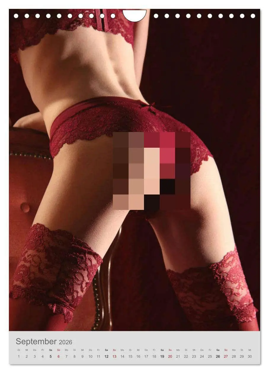 Bild: 9783516390520 | Wäsche rot weiß (Wandkalender 2026 DIN A4 hoch), CALVENDO...