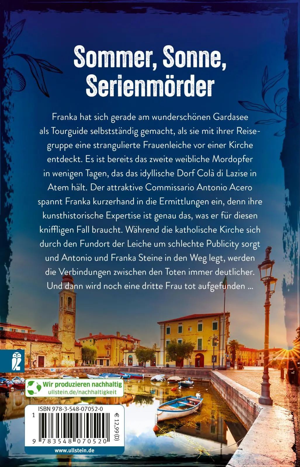 Rückseite: 9783548070520 | La Commissarina und das Totengeläut | Anna Vigneto | Taschenbuch