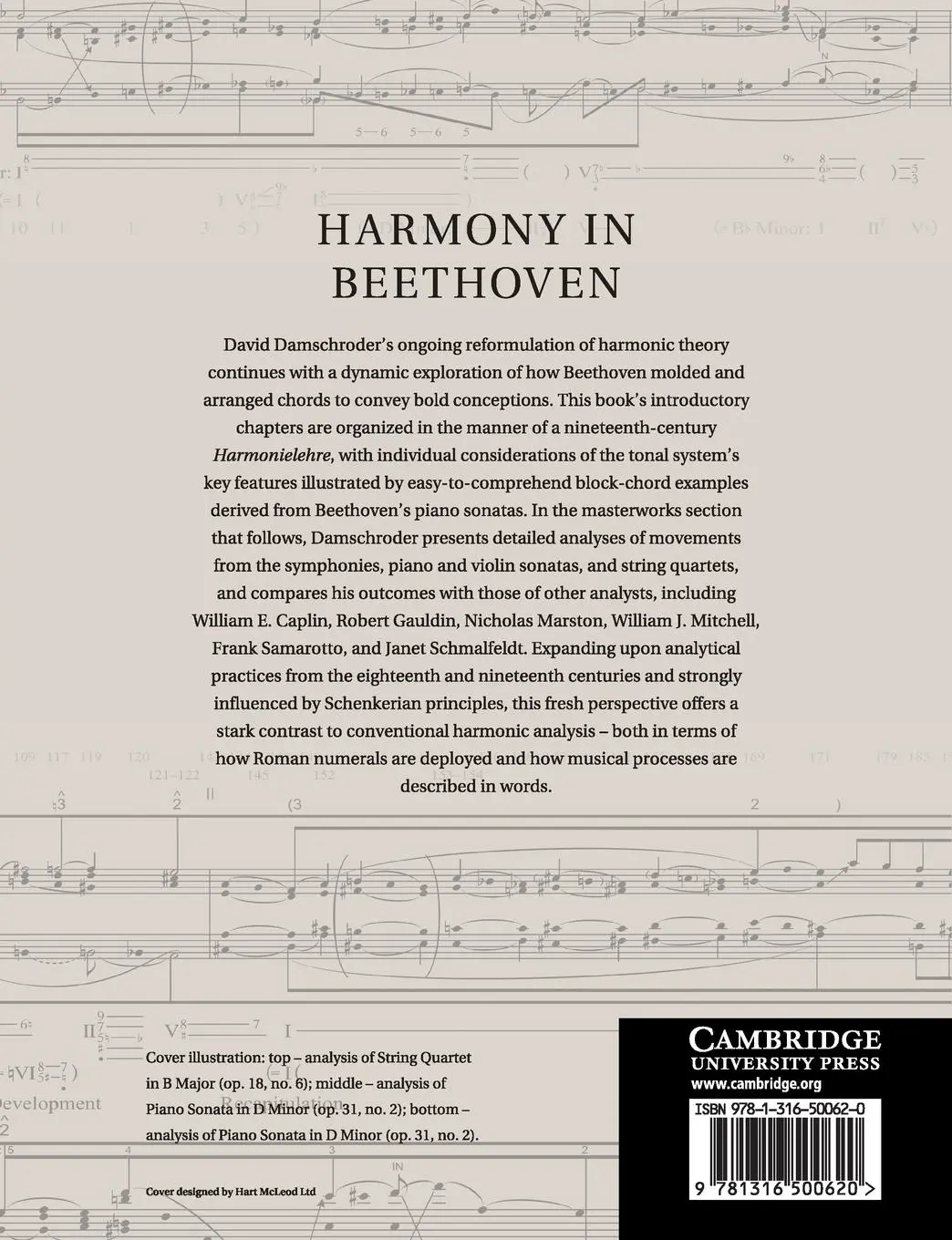 Rückseite: 9781316500620 | Harmony in Beethoven | David Damschroder | Taschenbuch | Englisch