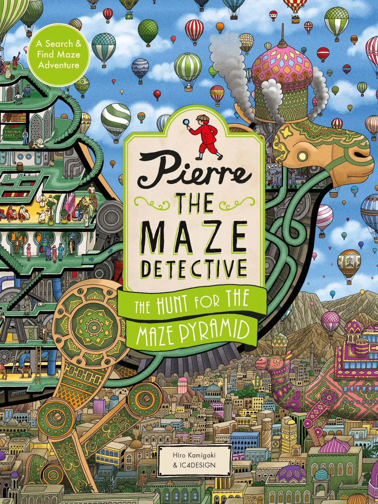 Cover: 9781510230620 | Pierre the Maze Detective: The Hunt for the Maze Pyramid | Buch | 2025