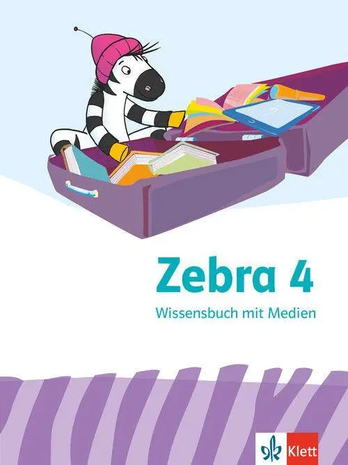 Cover: 9783122710620 | Zebra 4. Wissensbuch mit Medien Klasse 4 | Bundle | 1 Broschüre | 2026