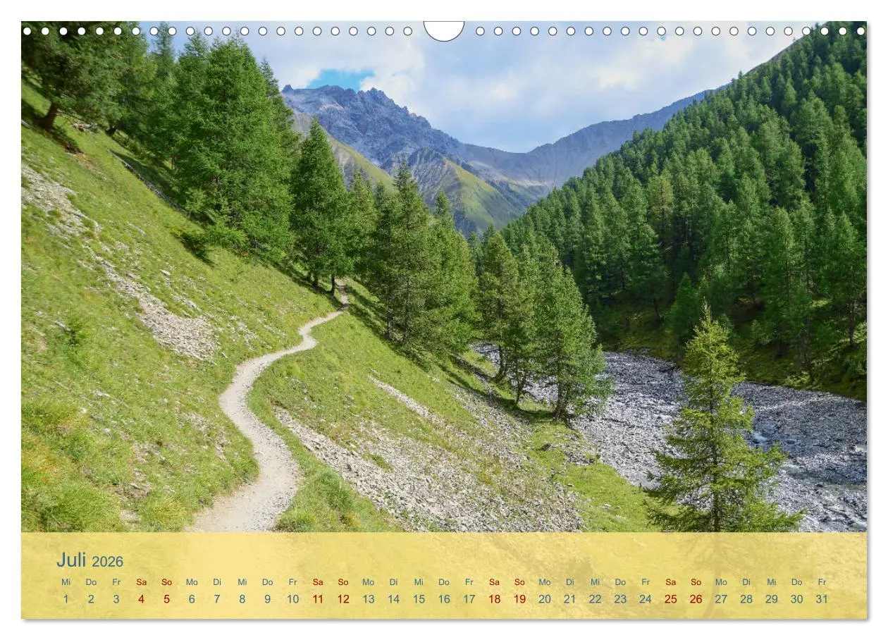 Bild: 9783457670620 | Oberengadin - Berge, Seen und Licht (Wandkalender 2026 DIN A3...