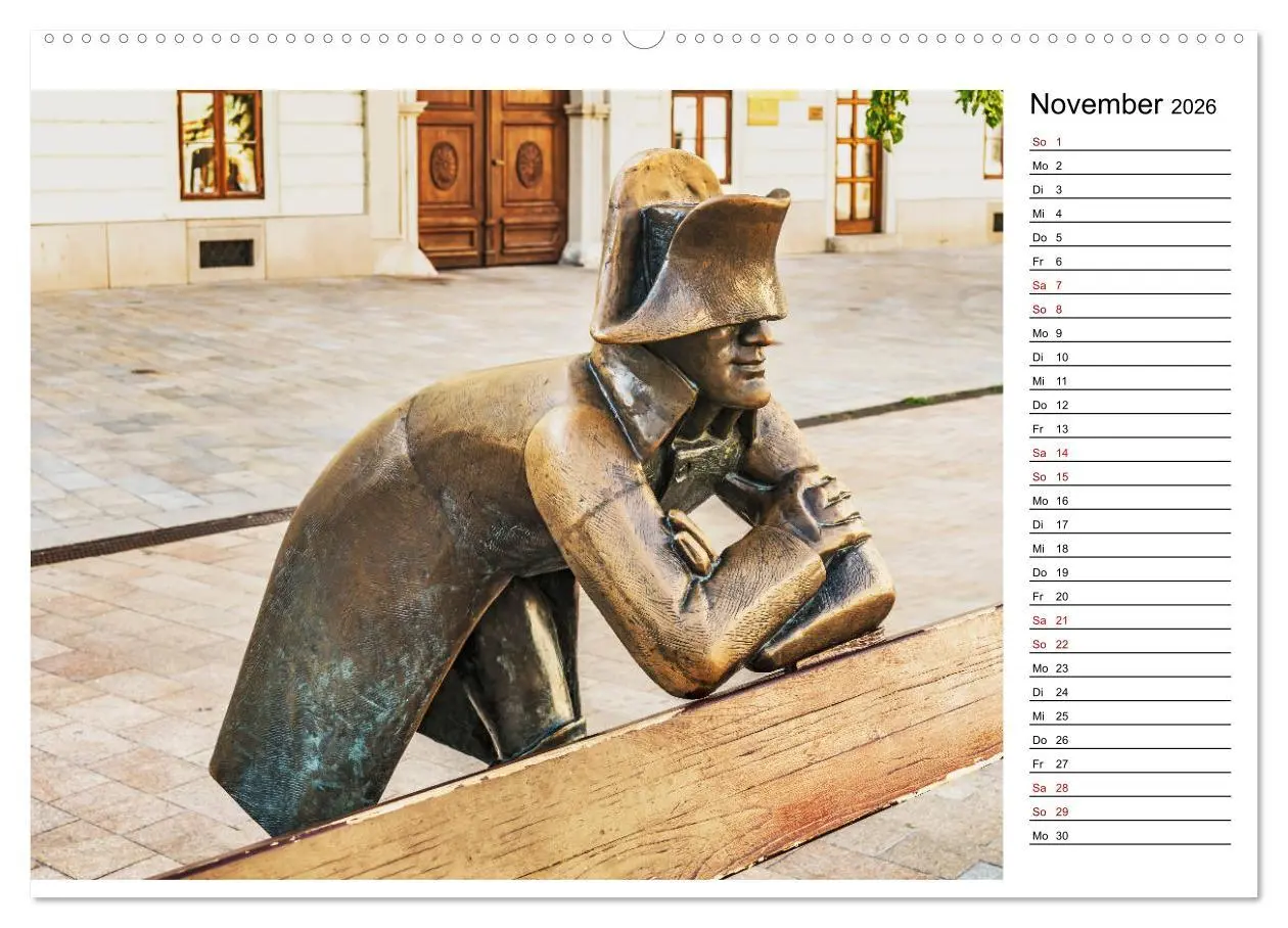 Bild: 9783457740620 | Ein Wochenende in Bratislava (hochwertiger Premium Wandkalender...