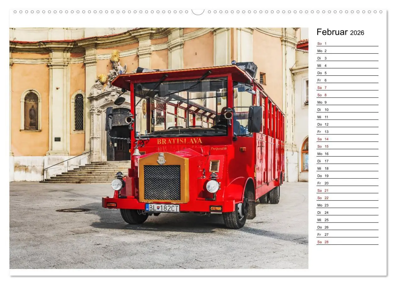 Bild: 9783457740620 | Ein Wochenende in Bratislava (hochwertiger Premium Wandkalender...