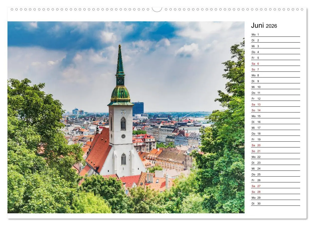 Bild: 9783457740620 | Ein Wochenende in Bratislava (hochwertiger Premium Wandkalender...