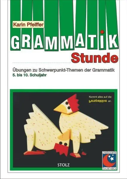 Cover: 9783897780620 | Grammatikstunde | Karin Pfeiffer | Taschenbuch | Geheftet | Deutsch