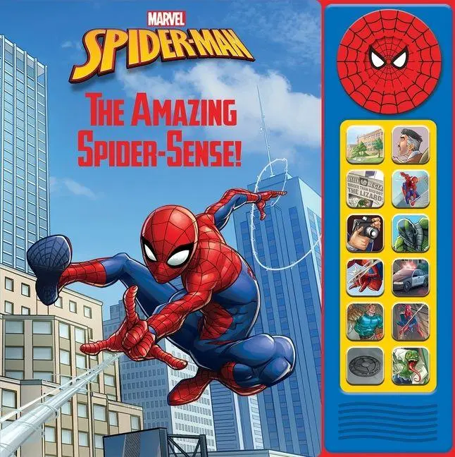 Cover: 9781503770720 | Marvel Spider-Man: The Amazing Spider-Sense! Sound Book | Pi Kids