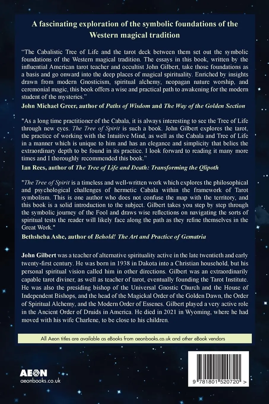 Rückseite: 9781801520720 | The Tree of Spirit | Lessons on Tarot, Cabala, and the Spiritual Path