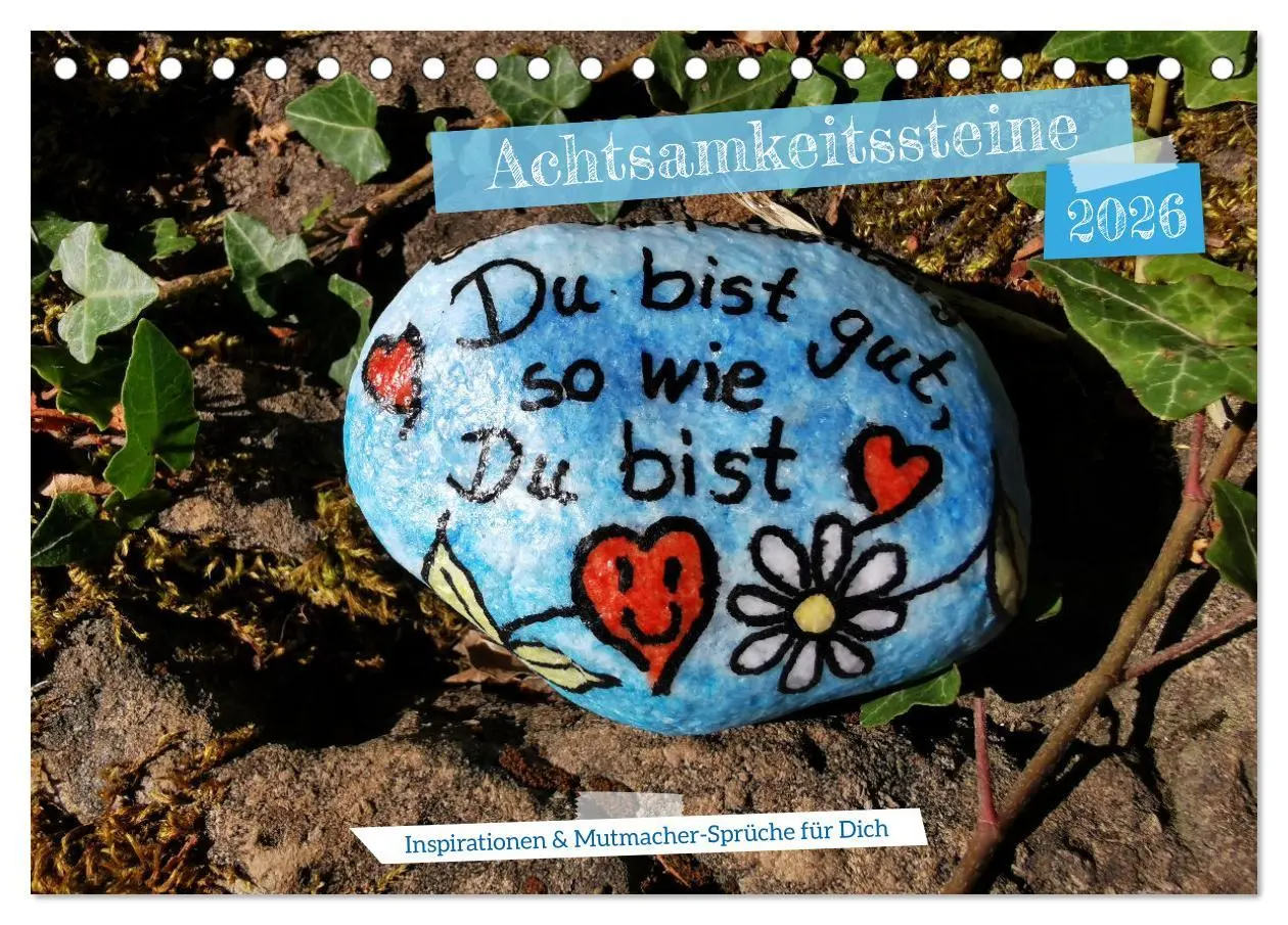 Cover: 9783457420720 | Achtsamkeitssteine - Inspirationen &amp; Mutmacher-Sprüche für Dich...