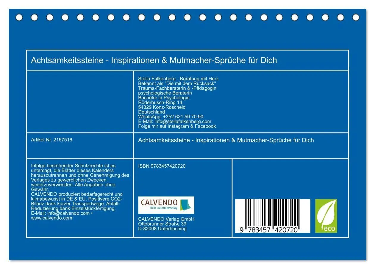 Bild: 9783457420720 | Achtsamkeitssteine - Inspirationen &amp; Mutmacher-Sprüche für Dich...