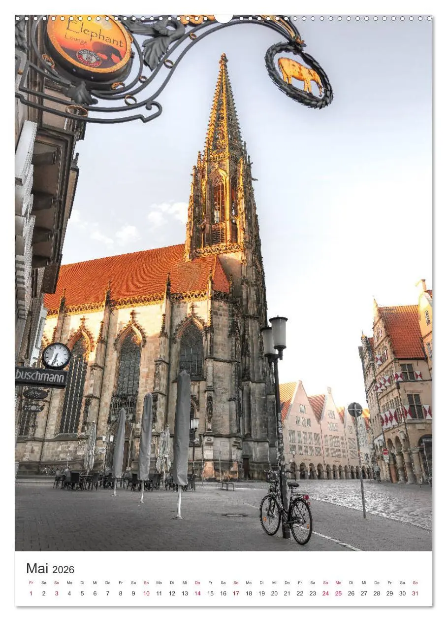 Bild: 9783516370720 | Münster - Stadt und Natur (hochwertiger Premium Wandkalender 2026...