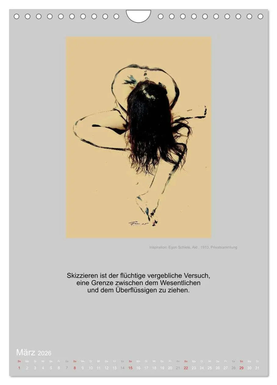 Bild: 9783516440720 | EROTISCHE BODYPAINTING ZITATE - HOMMAGE AN KLIMT, SCHIELE UND...