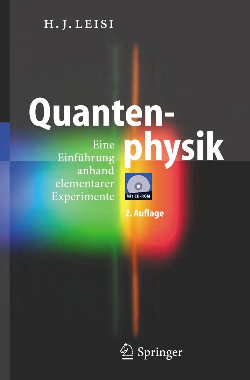 Cover: 9783540270720 | Quantenphysik | Eine Einführung anhand elementarer Experimente | Leisi