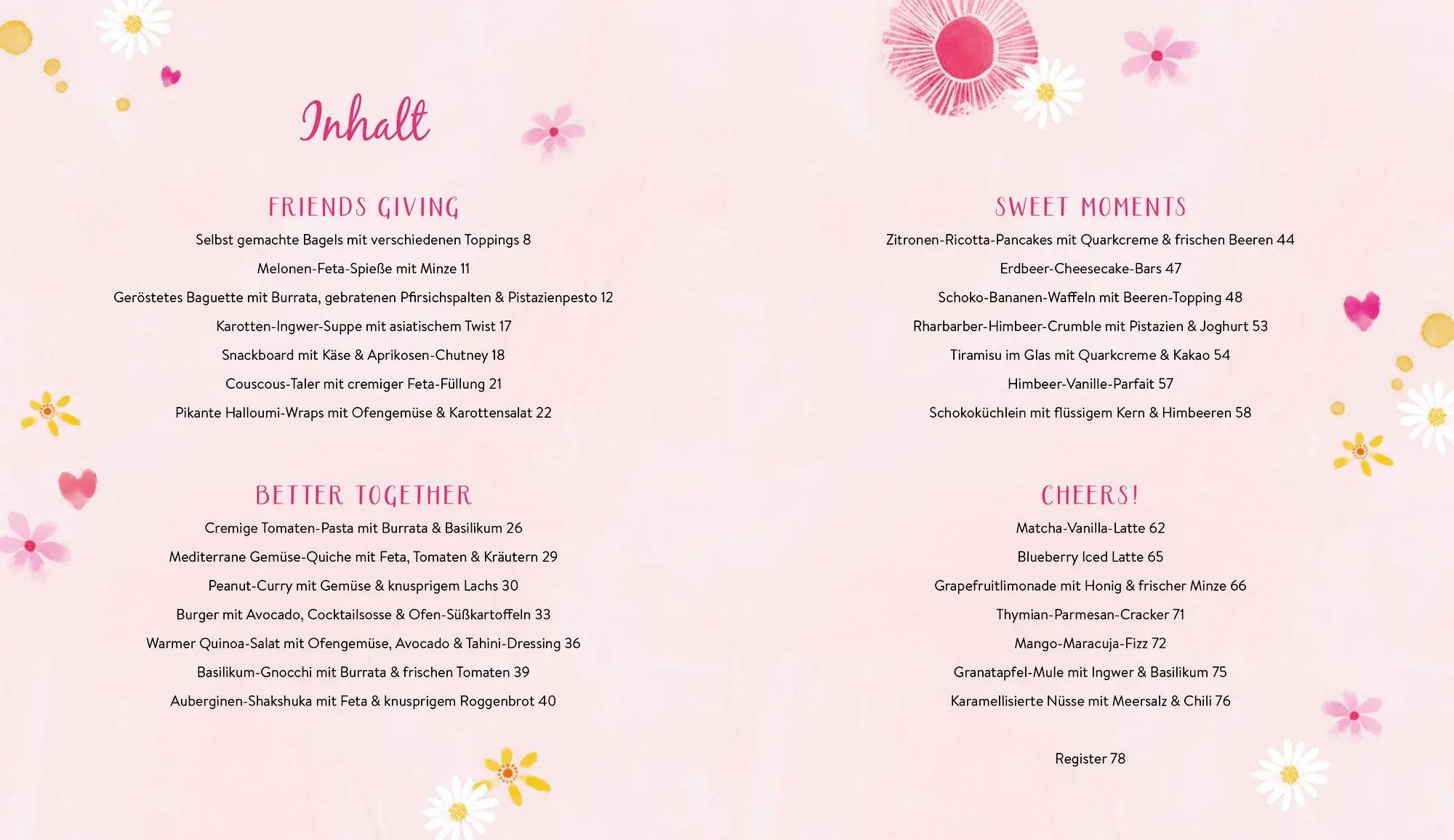 Bild: 9783756710720 | A table for two | Die schönsten Rezepte für gemeinsame Genussmomente
