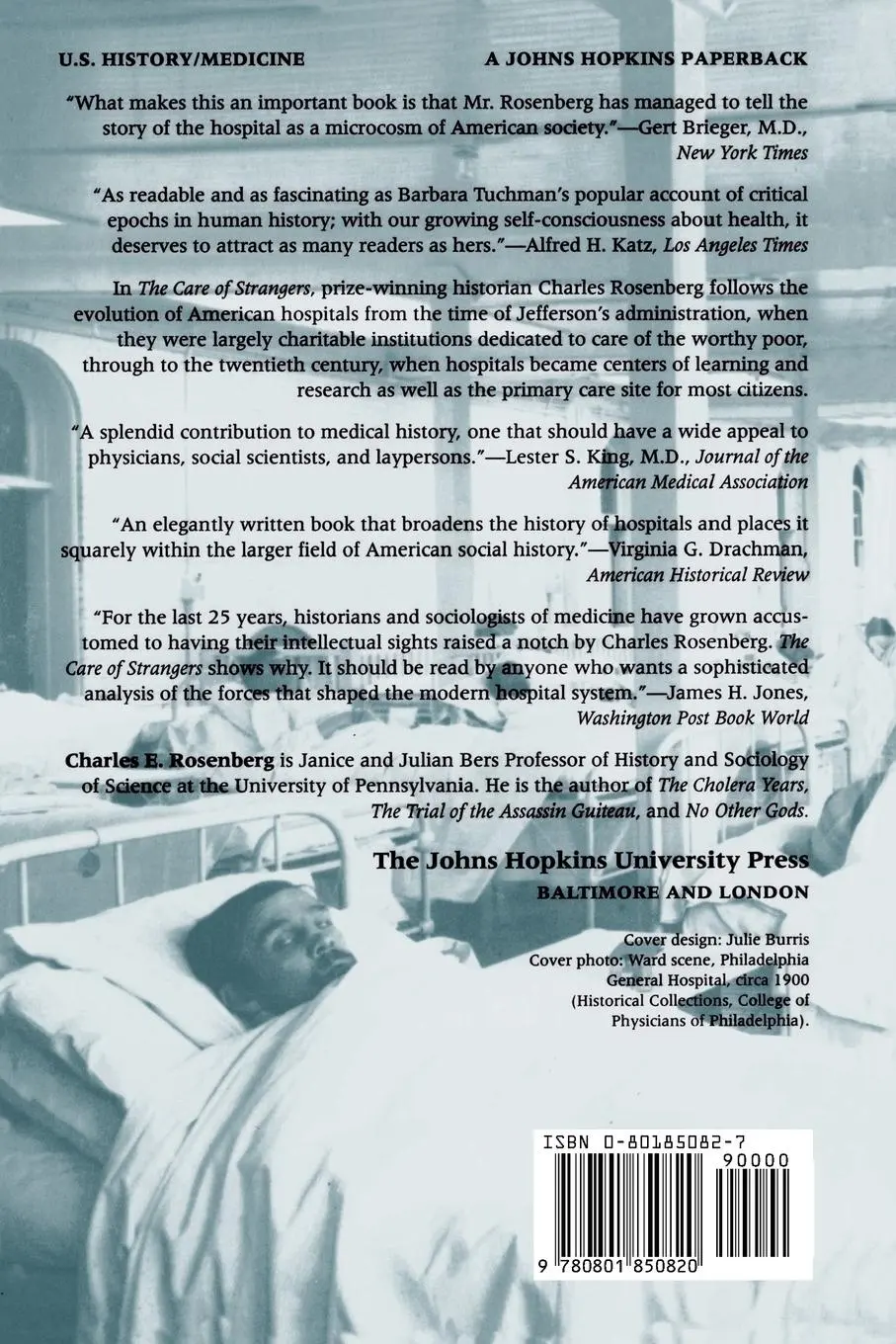 Rückseite: 9780801850820 | The Care of Strangers | The Rise of America's Hospital System | Buch