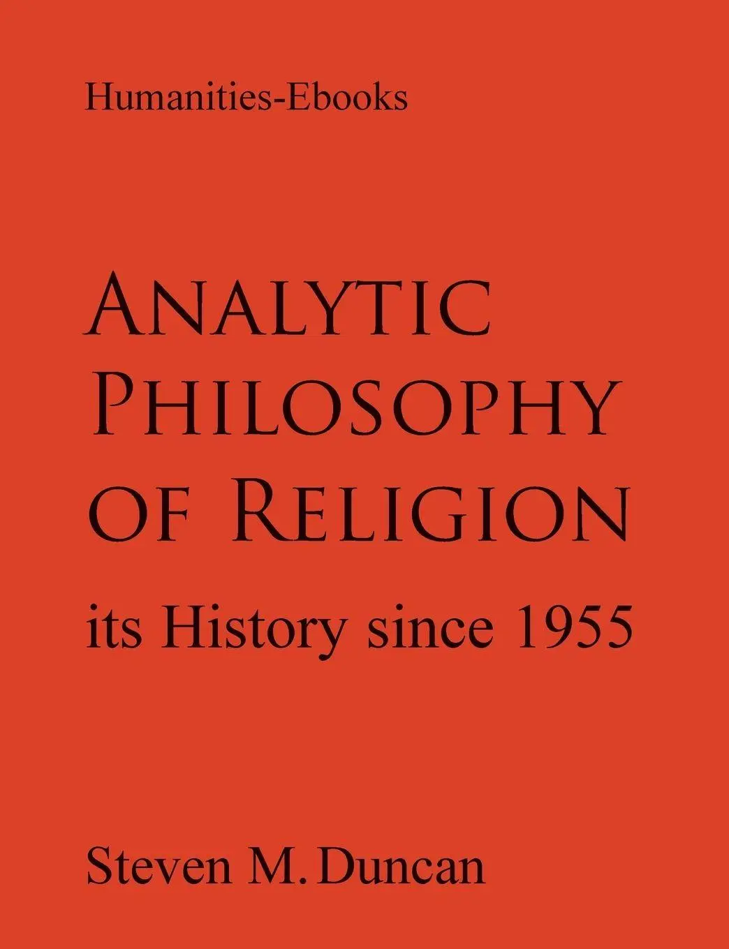 Cover: 9781847600820 | Analytic Philosophy of Religion | Its History Since 1955 | Duncan