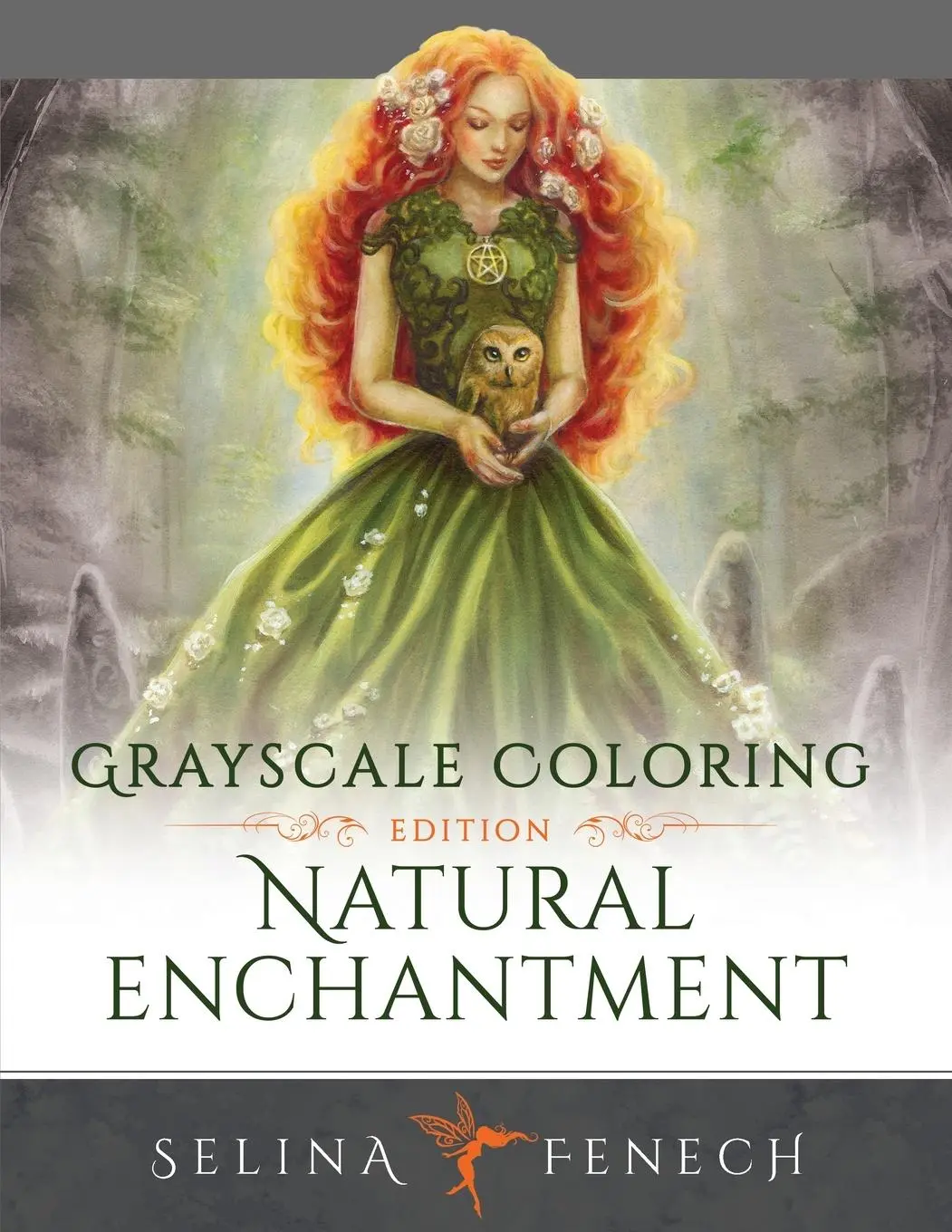 Cover: 9781922390820 | Natural Enchantment - Grayscale Coloring Edition | Selina Fenech