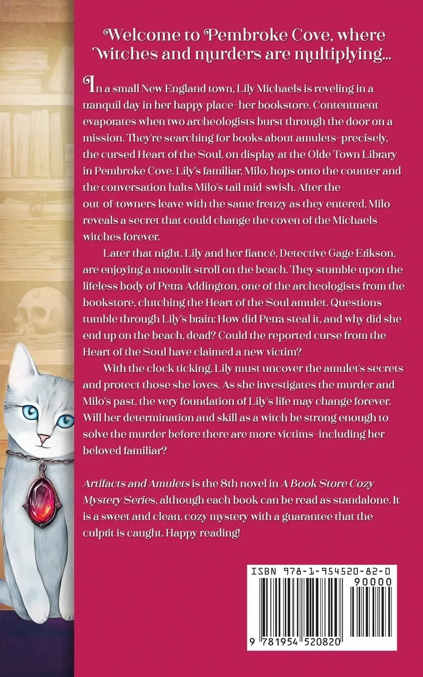 Rückseite: 9781954520820 | Artifacts &amp; Amulets | A Paranormal Witch Cozy Mystery | Lucinda Race