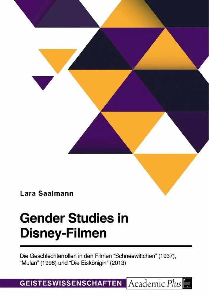 Cover: 9783346910820 | Gender Studies in Disney-Filmen. Die Geschlechterrollen in den...