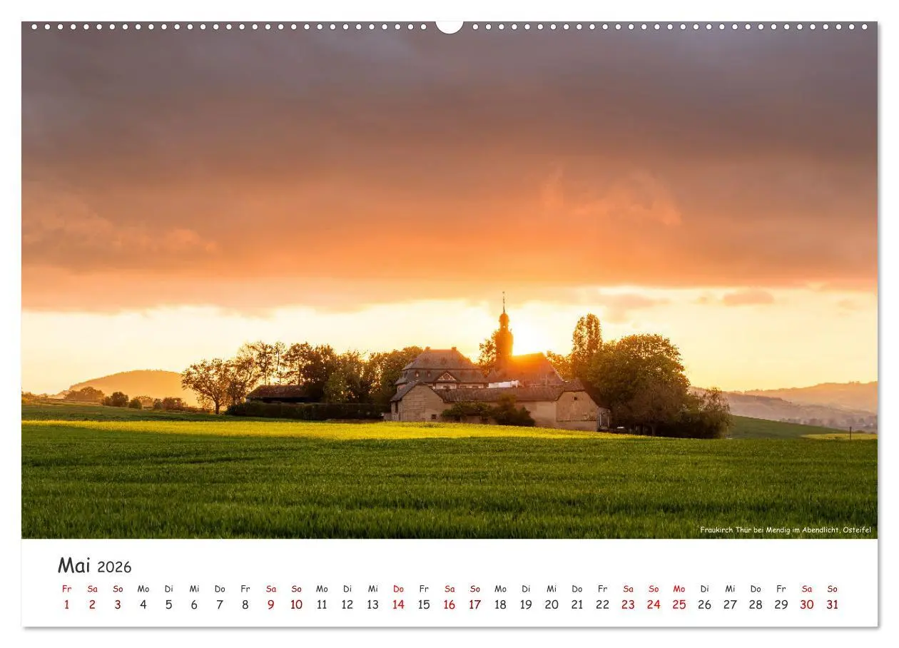 Bild: 9783457270820 | Heimat Entdecken - Eifel (hochwertiger Premium Wandkalender 2026...