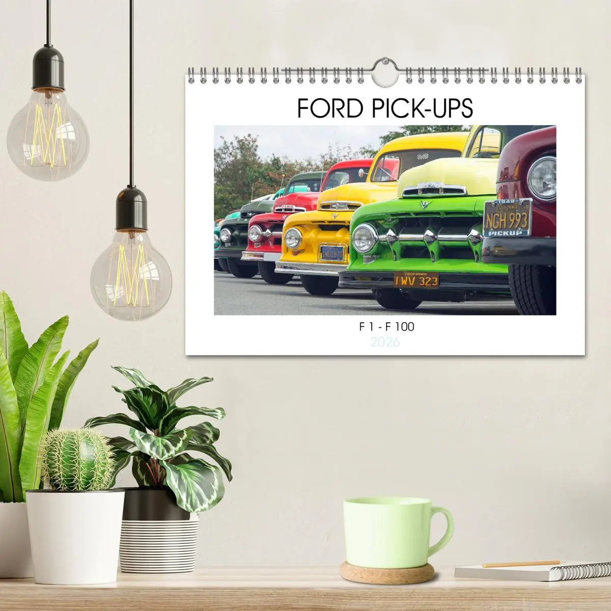 Bild: 9783516050820 | FORD PICK-UPS F 1 - F 100 (Wandkalender 2026 DIN A4 quer), CALVENDO...