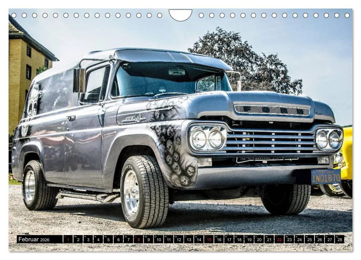 Bild: 9783516050820 | FORD PICK-UPS F 1 - F 100 (Wandkalender 2026 DIN A4 quer), CALVENDO...