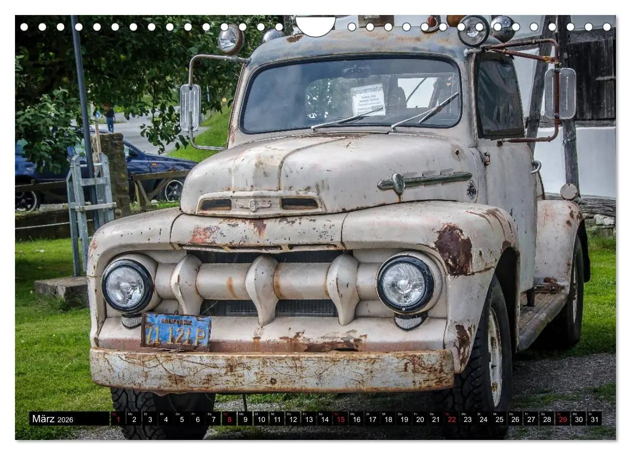 Bild: 9783516050820 | FORD PICK-UPS F 1 - F 100 (Wandkalender 2026 DIN A4 quer), CALVENDO...