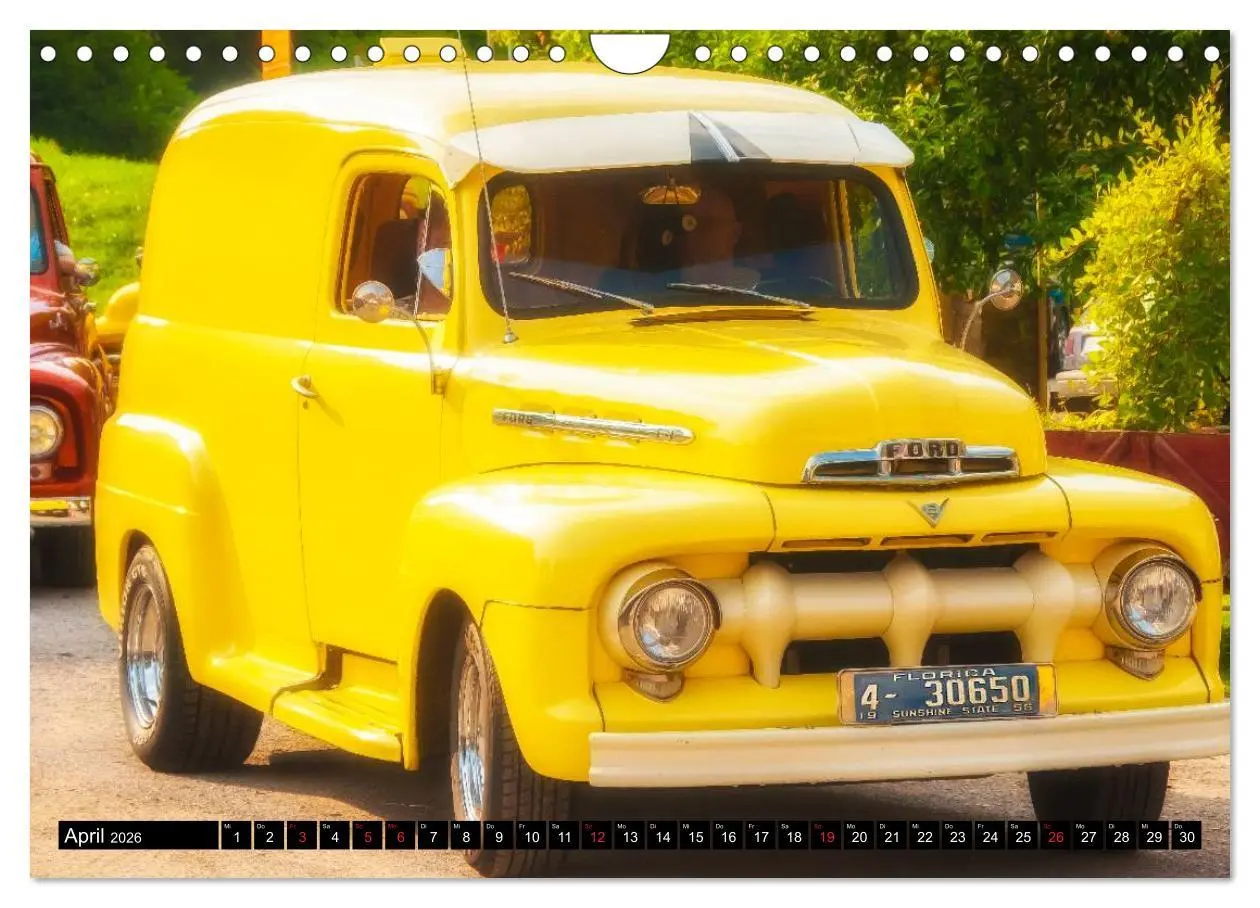 Bild: 9783516050820 | FORD PICK-UPS F 1 - F 100 (Wandkalender 2026 DIN A4 quer), CALVENDO...
