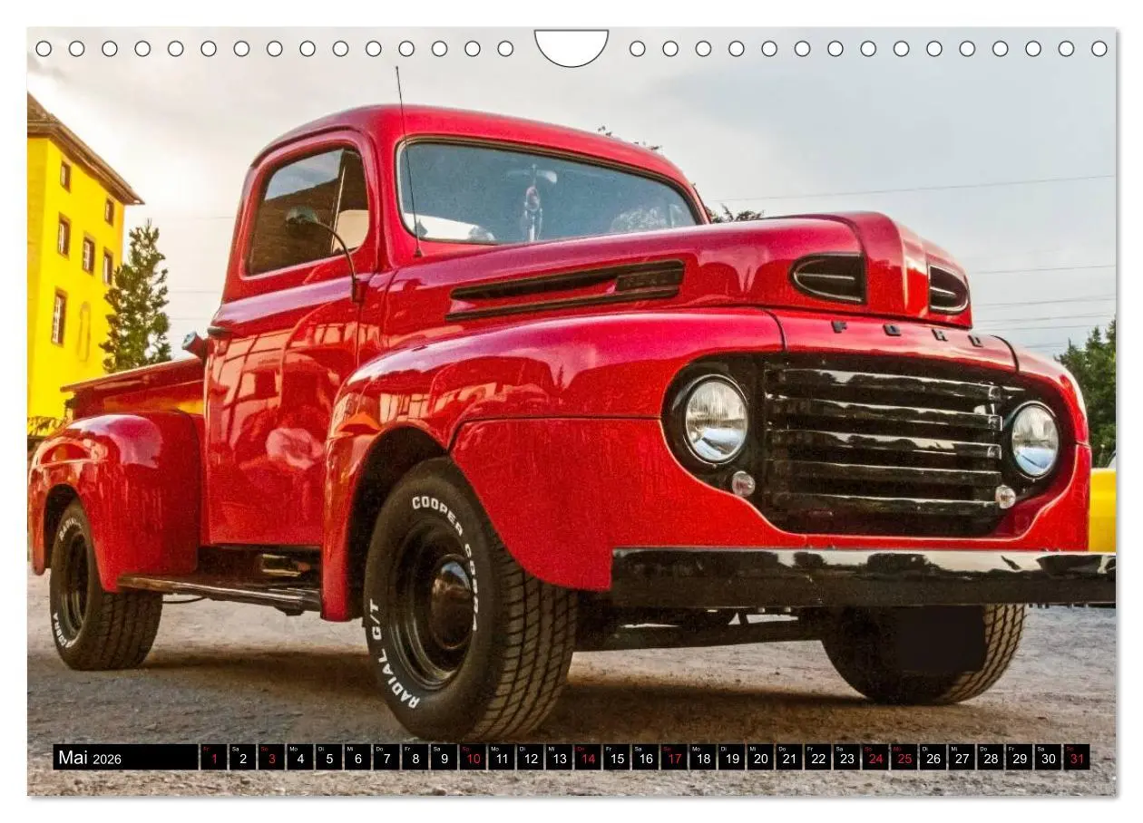 Bild: 9783516050820 | FORD PICK-UPS F 1 - F 100 (Wandkalender 2026 DIN A4 quer), CALVENDO...