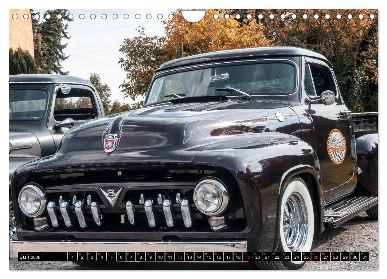 Bild: 9783516050820 | FORD PICK-UPS F 1 - F 100 (Wandkalender 2026 DIN A4 quer), CALVENDO...