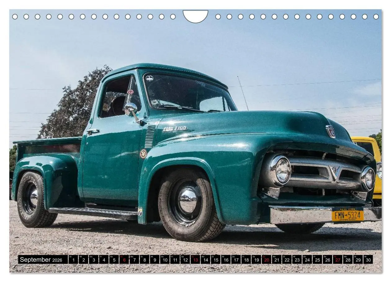 Bild: 9783516050820 | FORD PICK-UPS F 1 - F 100 (Wandkalender 2026 DIN A4 quer), CALVENDO...