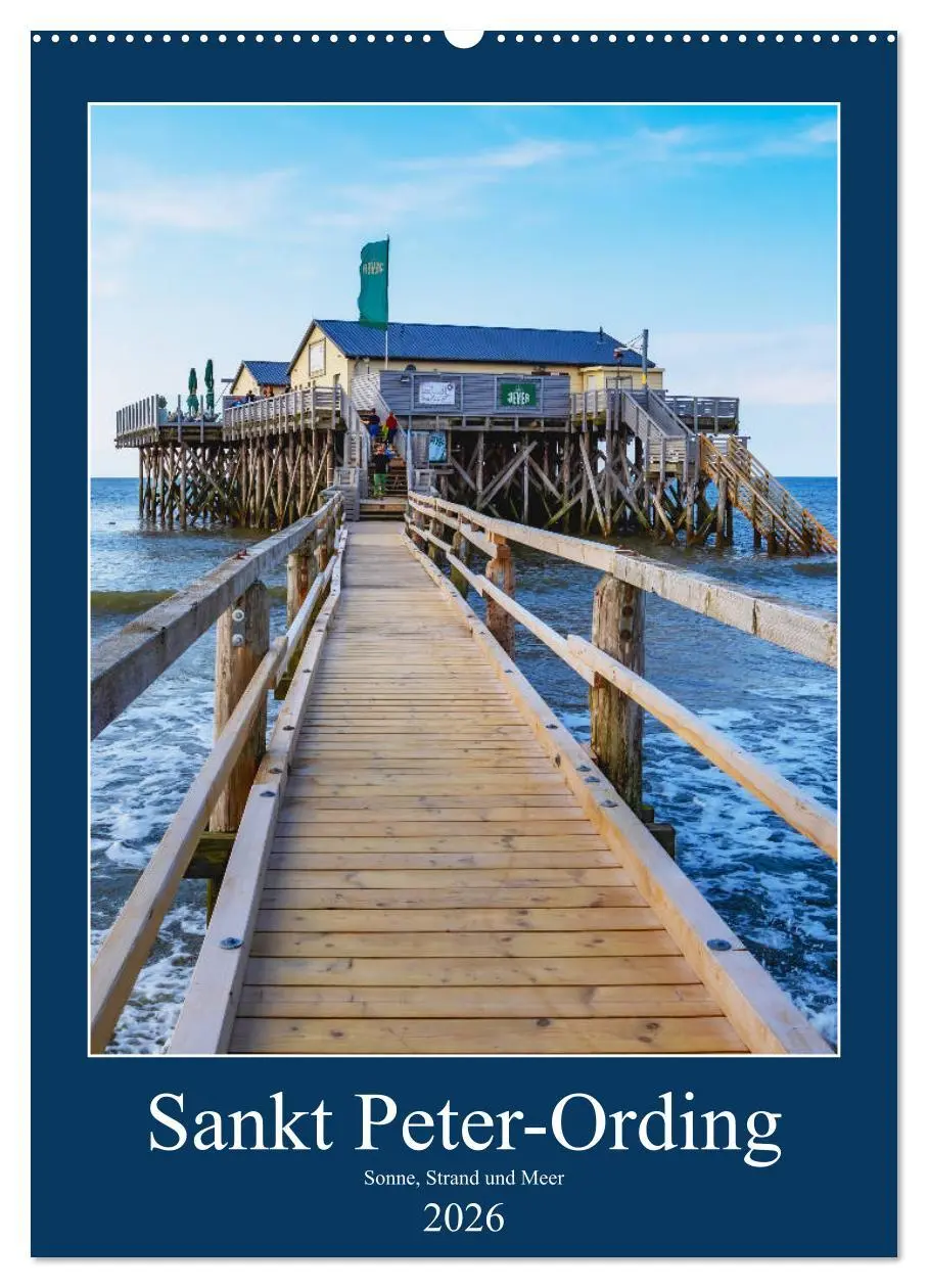 Cover: 9783516360820 | Sankt Peter-Ording Sonne, Strand und Meer (Wandkalender 2026 DIN A2...