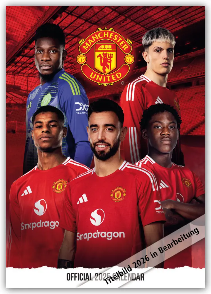 Cover: 9783803530820 | Manchester United FC 2026 - A3-Posterkalender | Kalender | 14 S.
