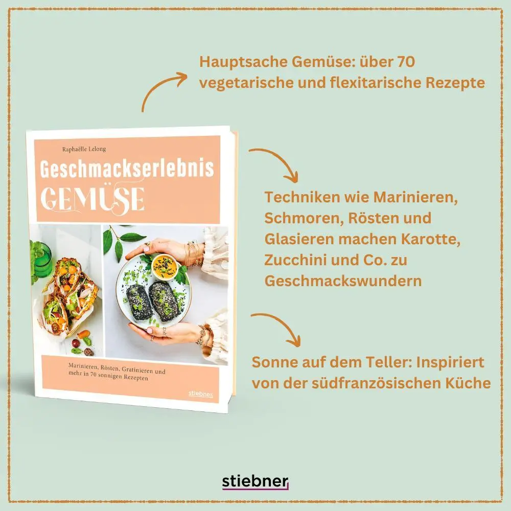 Bild: 9783830710820 | Geschmackserlebnis Gemüse | Raphaëlle Lelong | Buch | 168 S. | Deutsch
