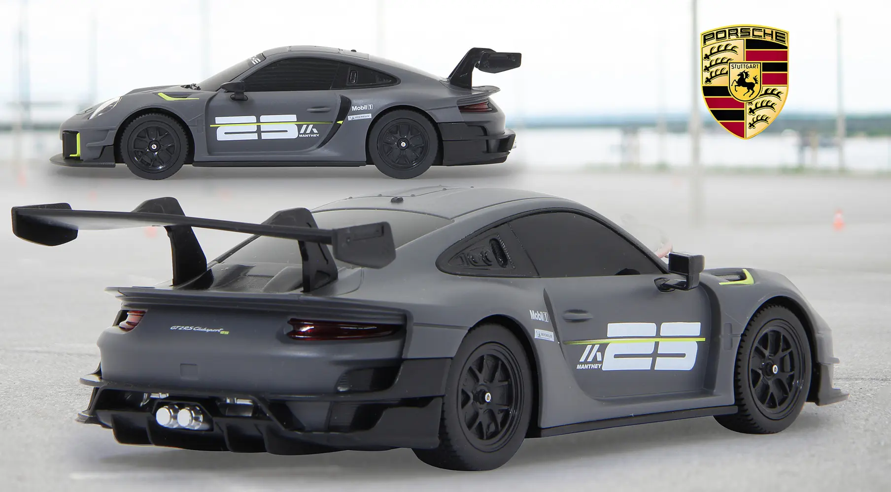 Bild: 4042774470920 | Porsche 911 GT2 RS Clubsport 25 1:24 grau 2,4GHz | 402131 | Deutsch