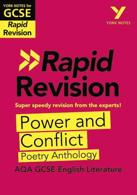 Cover: 9781292270920 | York Notes RAPID AQA GCSE (Revision Guide) Power and Conflict...
