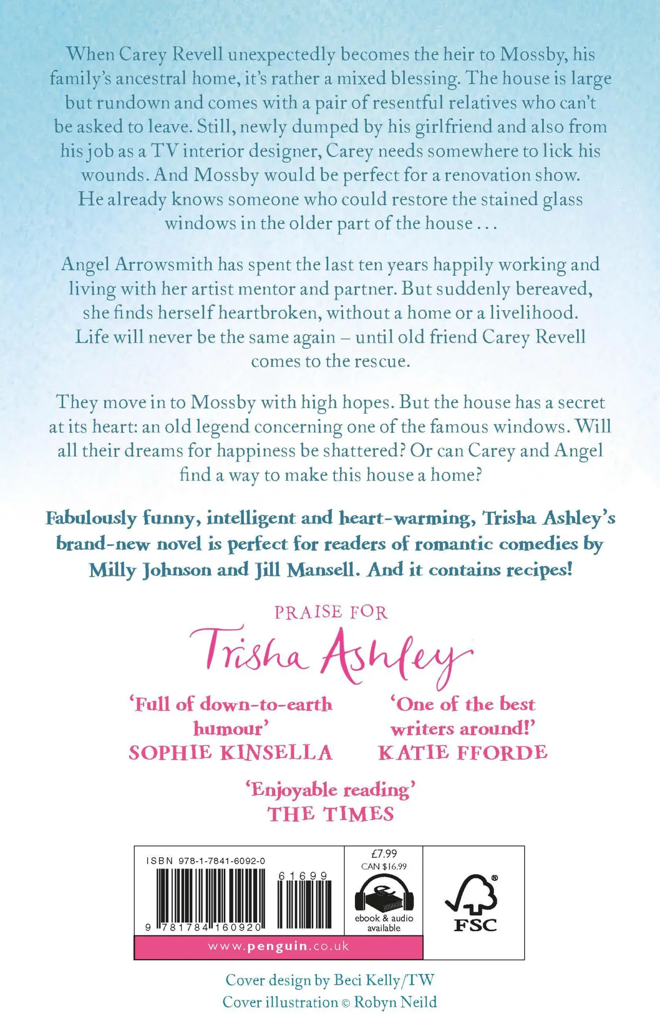 Rückseite: 9781784160920 | The House of Hopes and Dreams | Trisha Ashley | Taschenbuch | Englisch