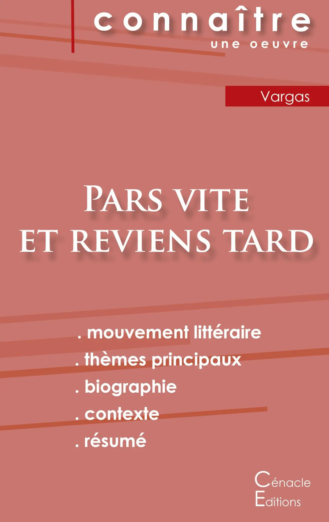Cover: 9782759310920 | Fiche de lecture Pars vite et reviens tard de Fred Vargas (analyse...