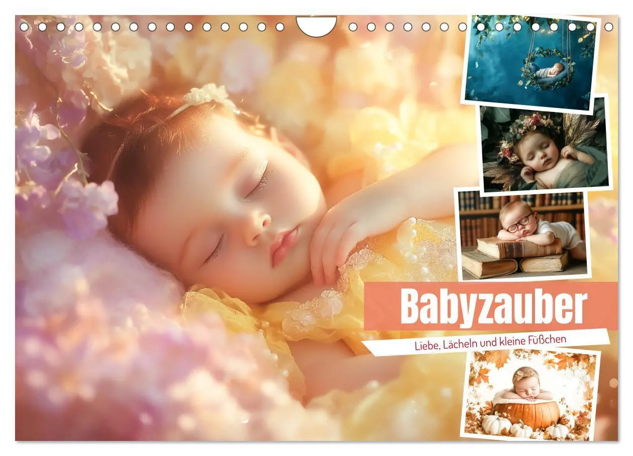 Cover: 9783457260920 | Babyzauber (Wandkalender 2026 DIN A4 quer), CALVENDO Monatskalender