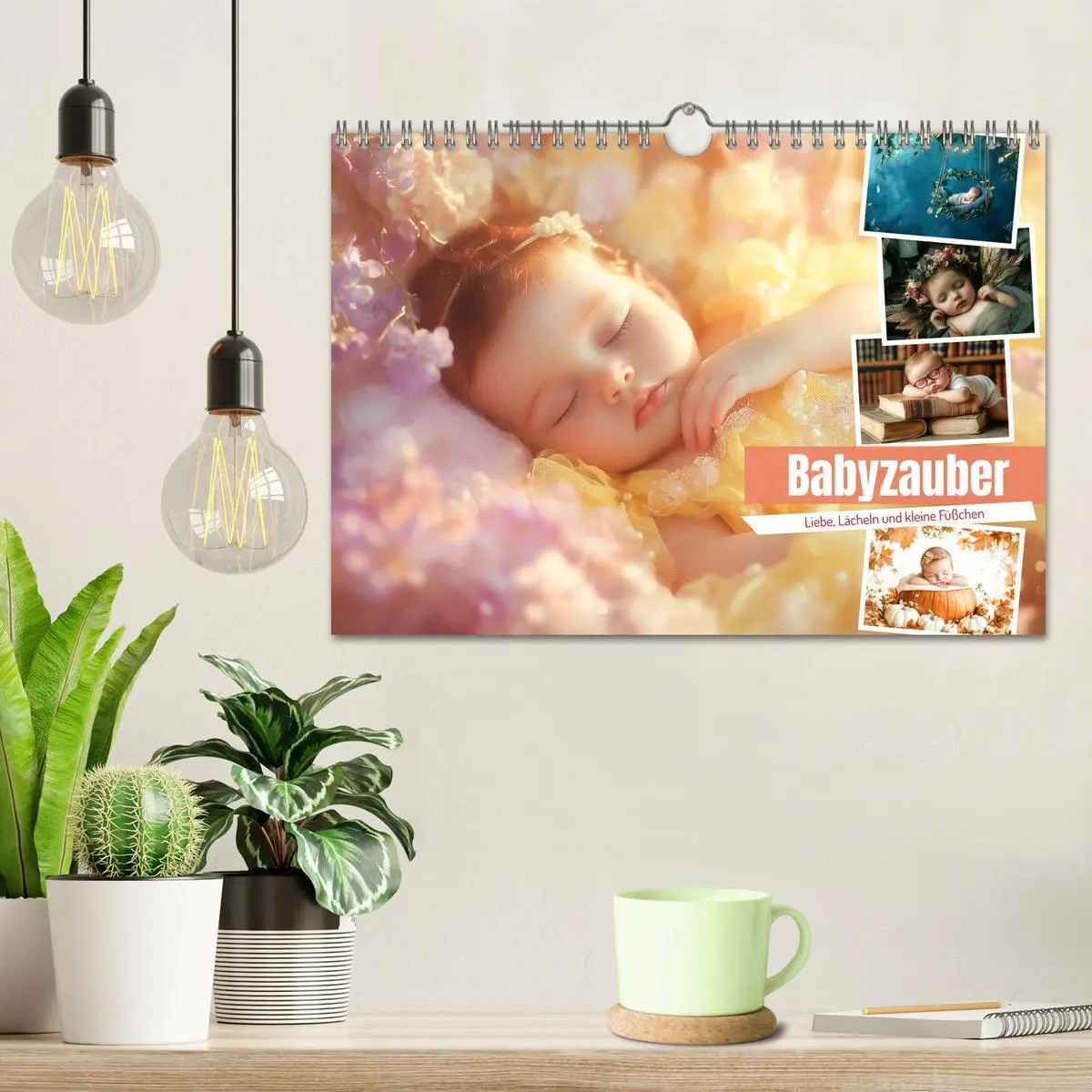 Bild: 9783457260920 | Babyzauber (Wandkalender 2026 DIN A4 quer), CALVENDO Monatskalender