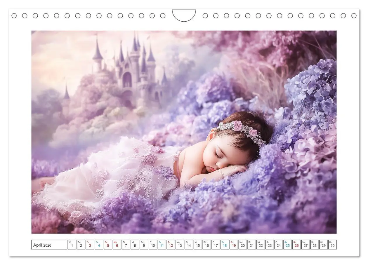 Bild: 9783457260920 | Babyzauber (Wandkalender 2026 DIN A4 quer), CALVENDO Monatskalender