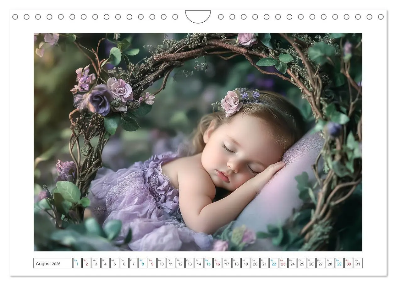 Bild: 9783457260920 | Babyzauber (Wandkalender 2026 DIN A4 quer), CALVENDO Monatskalender