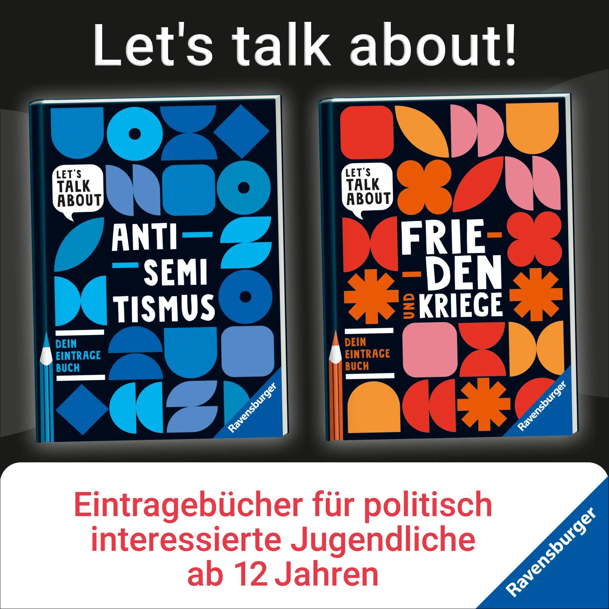 Bild: 9783473480920 | Let's talk about - Antisemitismus. Dein Eintragebuch | Adeoso (u. a.)